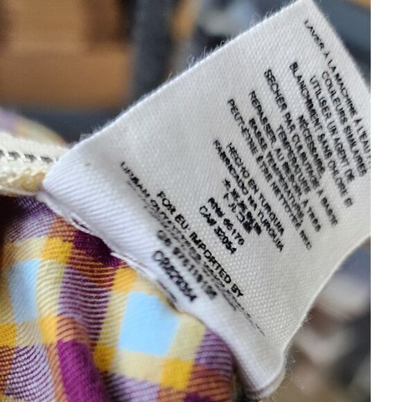 Free People Ella Kick Skinny Plaid Pants Size 27 - Picture 11 of 13